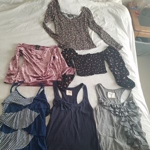 Lot of 6 women's shirts